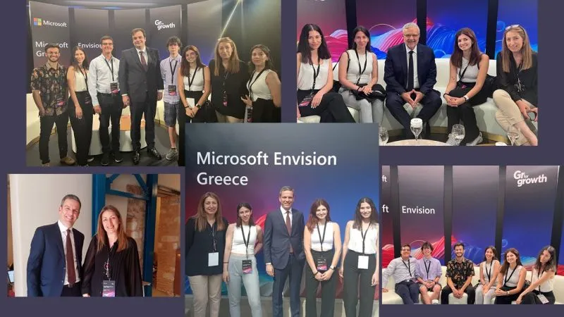 Microsoft Envision Greece with Students